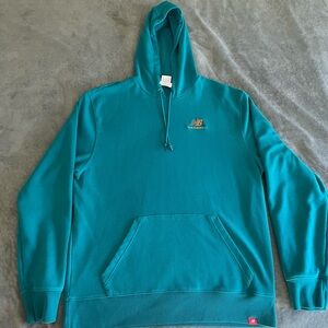 New Balance hoodie teal/turquoise - size Men’s Large